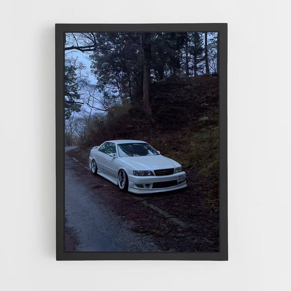 Poster Chaser jzx raffiné – affiche Toyota (vue 2)